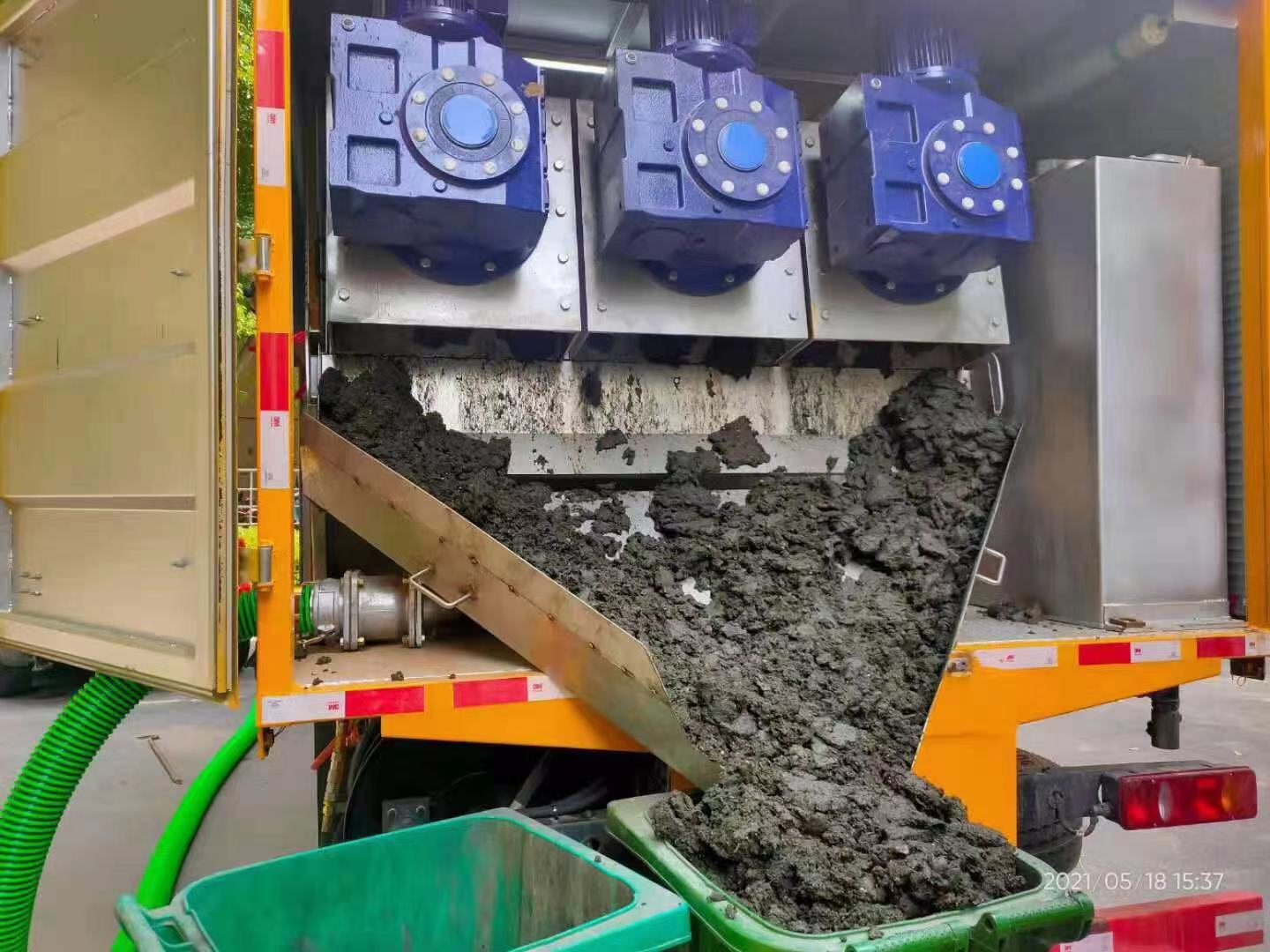 千阳化粪池清掏城市维护站-泥浆净化干湿分离处理